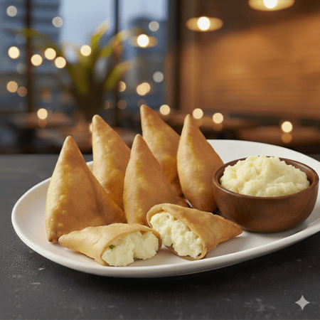 سمبوسة بطاطس بالجبن 12 قطعة