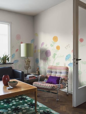 Custom Made Per Square Meter - تفصيل حسب المتر المربع / Astrid Wilson Summer Aster