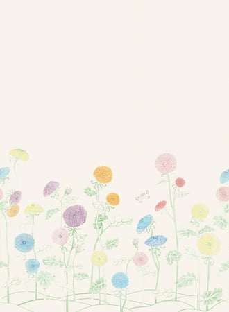 Custom Made Per Square Meter - تفصيل حسب المتر المربع / Astrid Wilson Summer Aster