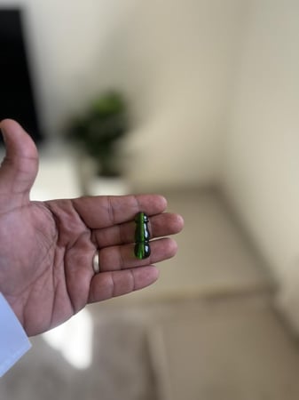 فاتوران اخضر شفاف P431