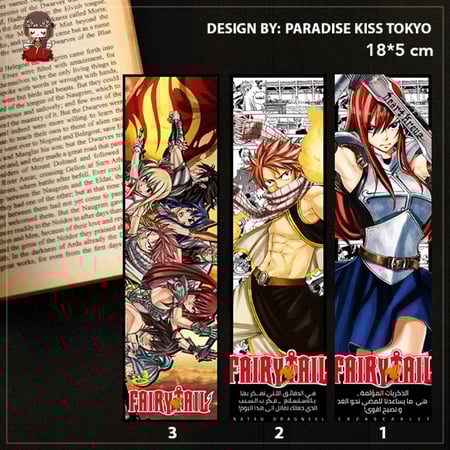 FAIRY TAIL book mark