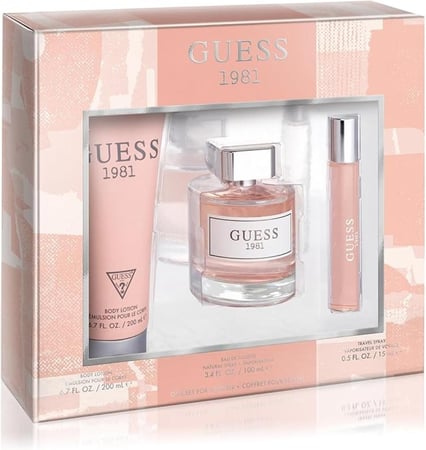 طقم عطر جيس مجموعة 1981  او دي تواليت 100 مل + عطر 1981 EDT سعة 15 مل + لوشن الجسم 200 مل