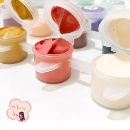 لوحة تلوين بالأرقام بتصميم جسر الساكورا