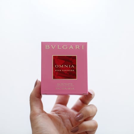 عطر بولغاري اومنيا بينك سافير - 15 مل - بخاخ