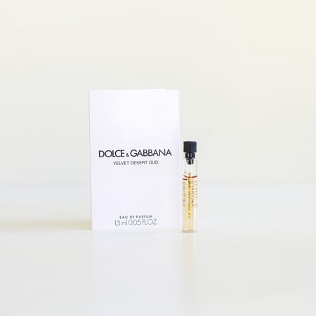 عطر دولتشي غابانا فيلفيت ديزرت عود - 1.5 مل - VELVET  DESERT OUD