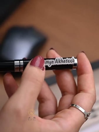 قلم بالاسم مبطن أنيق من - رافال