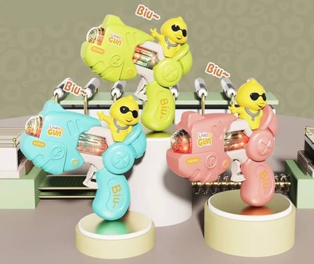 لعبة امسدس رهيب تفاعلي بصوت