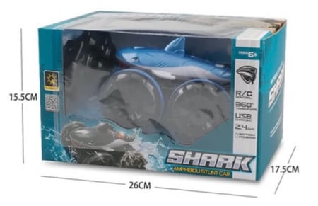 سيارة القرش المائية السريعة بجهاز  تحكم