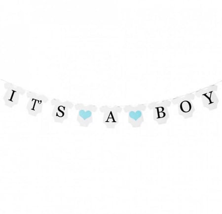 مستلزمات حفلة استقبال المولود لون ازرق ( 46 قطعة)