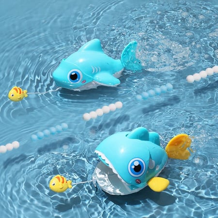 لعبة السمكة المائية  الرهييبة ( لعبة استحمام)