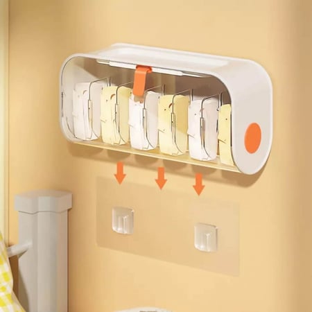 قطعة منظم ملابس داخلية وجوارب للدولاب او الحمام