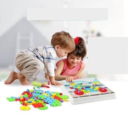 لعبة تحدي التركيب الهندسية