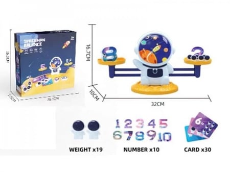 لعبة حاسبة رقمية للتعلم مع رائد الفضاء