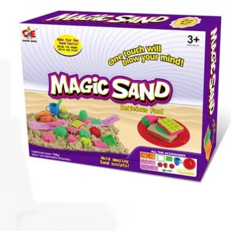 لعبة الرمل 750 جرام لصناعة اشكال فواكه