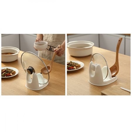 منظم ملاعق واغطية قدور للحفاظ على الاسطح نظيفة