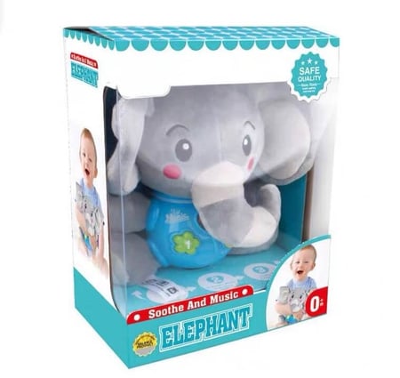 دميه تفاعلية قطيفه ذكية ع شكل فيل