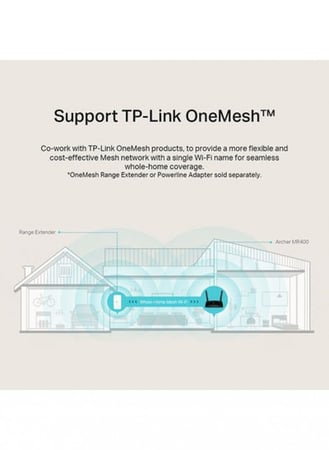 عرض راوتر آرتشر MR400 AC1200 اللاسلكي ثنائي النطاق 4G LTE