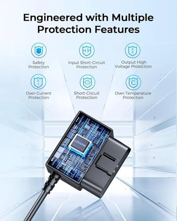كيبل azdome OBD Type c