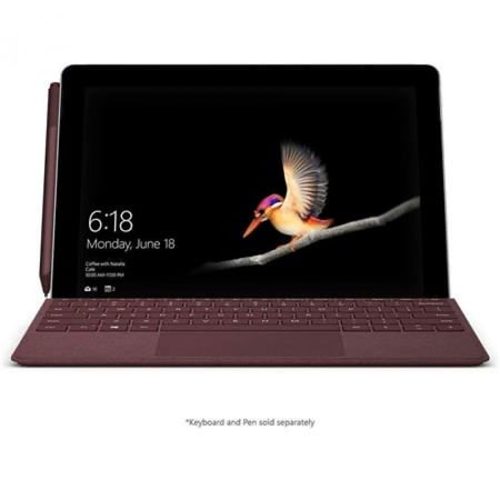 مايكروسوفت سيرفس جو 10 "2-في -1 تابلت ، انتل بينتيوم قولد 4415 واي 1.60 جيجاهيرتز ، 4 جيجابايت رام ، 64 جيجابايت اي ام ام سي ، ويندوز 10 اس ، فضي Microsoft Surface Go 10" 2-In-1 Tablet, Intel Pentium Gold 4415Y 1.60GHz, 4GB RAM, 64GB eMMC, Windows 10 S, S