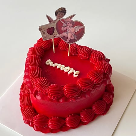 6inch Mini Heart Cake