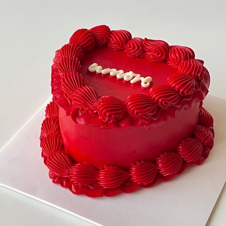 6inch Mini Heart Cake
