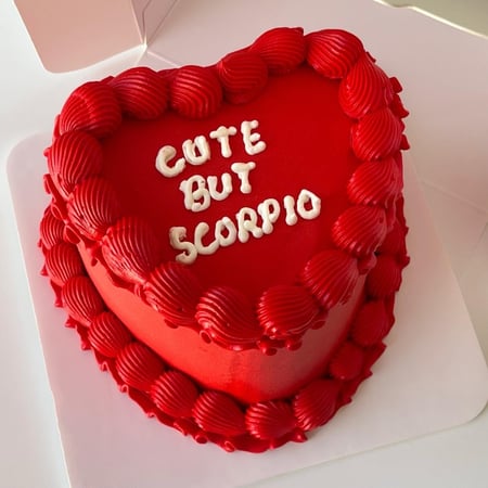 6inch Mini Heart Cake