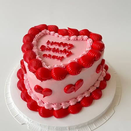 6inch Mini Heart Cake