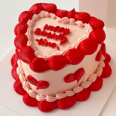 6inch Mini Heart Cake