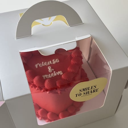 6inch Mini Heart Cake