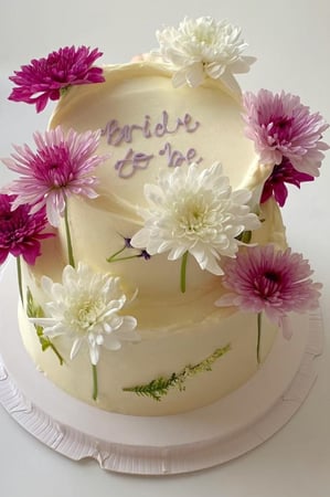 2tier Flowers Cake