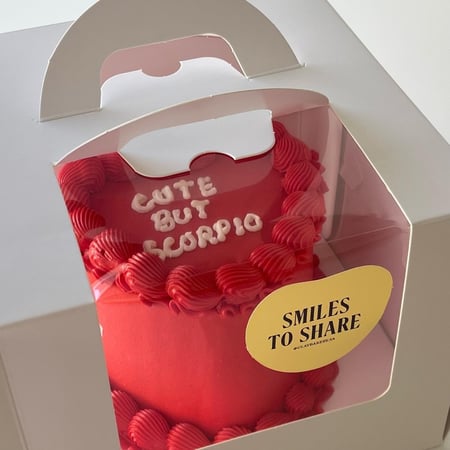 6inch Mini Heart Cake
