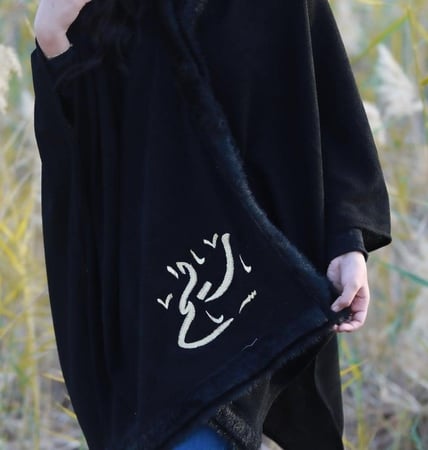 شال نسائي شتوي صوف درجه اولى