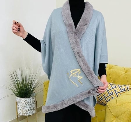 شال نسائي شتوي صوف درجه اولى