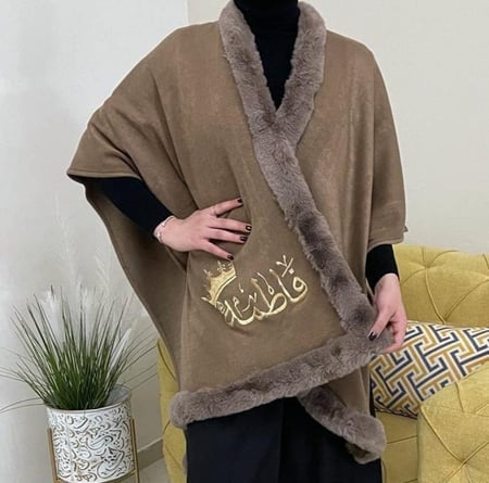 شال نسائي شتوي صوف درجه اولى