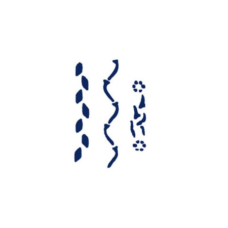 استنسل SB-ST017، مقاس A4 من الساطع