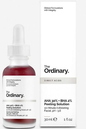 محلول مُقشّر بحمض ألفا هيدروكسي 30% + بيتا هيدروكسي 2%