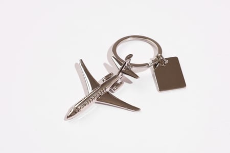 ميدالية طائرة خاصة فضية