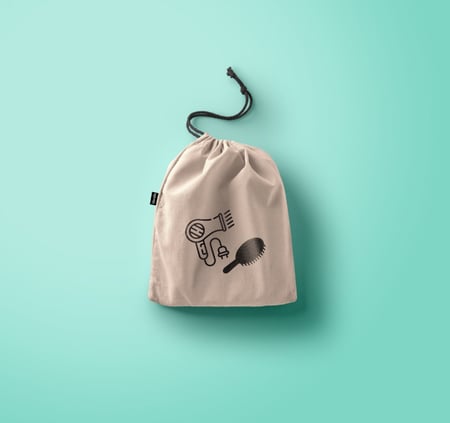 منظم قماشي / مجفف شعر