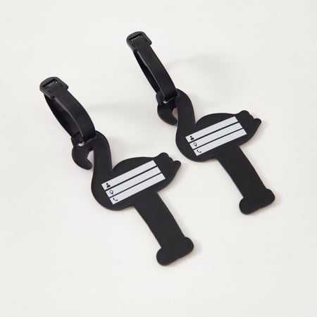 تاق حقيبة لسفر مصمم بشكل فلامينقو ومميز بألوان زاهية