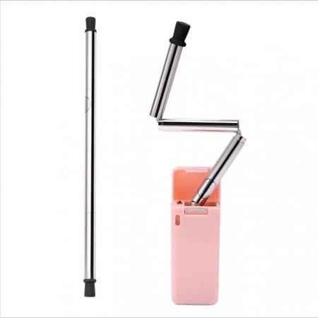 مزاز ستيل قابل للطي واعادة الاستخدام