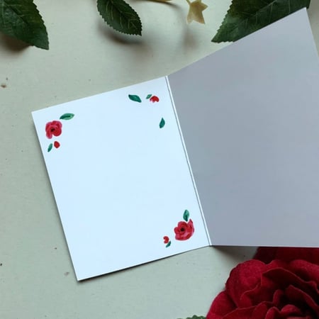 بطاقة اهداء مبروك الخطوبة - فرشاة سارة