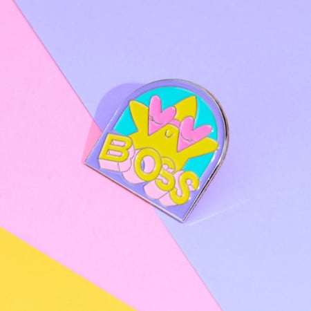 ملصق معدني (boss) - ونيس