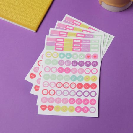 هدية [ الأصفر و البنفسجي ]