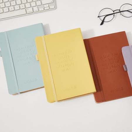 اجندة غير مؤرخة اصفر - قرطاسية روان