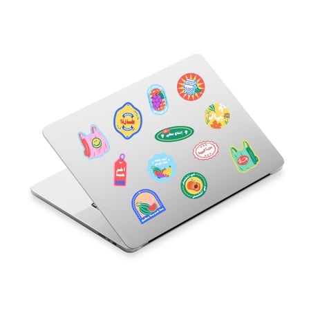 ملصقات ( انتاج محلي ) - سين