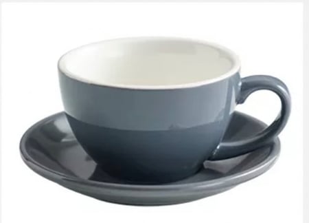 اكواب السيراميك الملونه ، الكحلي