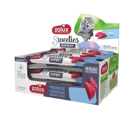 زولكس سويتيز مكافات تونة وسلطعون للقطط 14غ