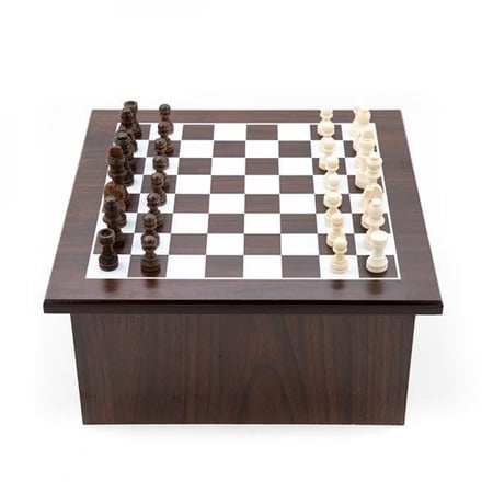 صندوق الألعاب الخشبي 10 في 1 من توي جوي