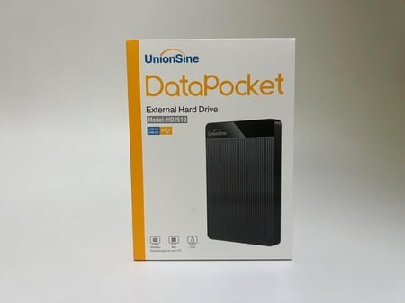 قرص صلب خارجي بسعة 1 تيرا بمنفذ USB3.0 متوافق مع الكمبيوتر المكتبي واللابتوب وMac واكس بوكس ون و360 وبلاي ستيشن 4 (اسود)