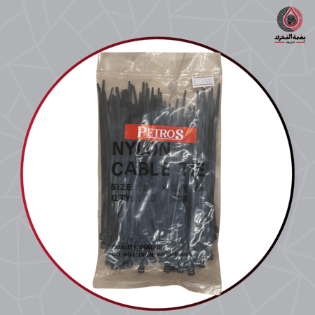 أربطة نايلون لتثبيت الأسلاك من PETROS 150×3.6